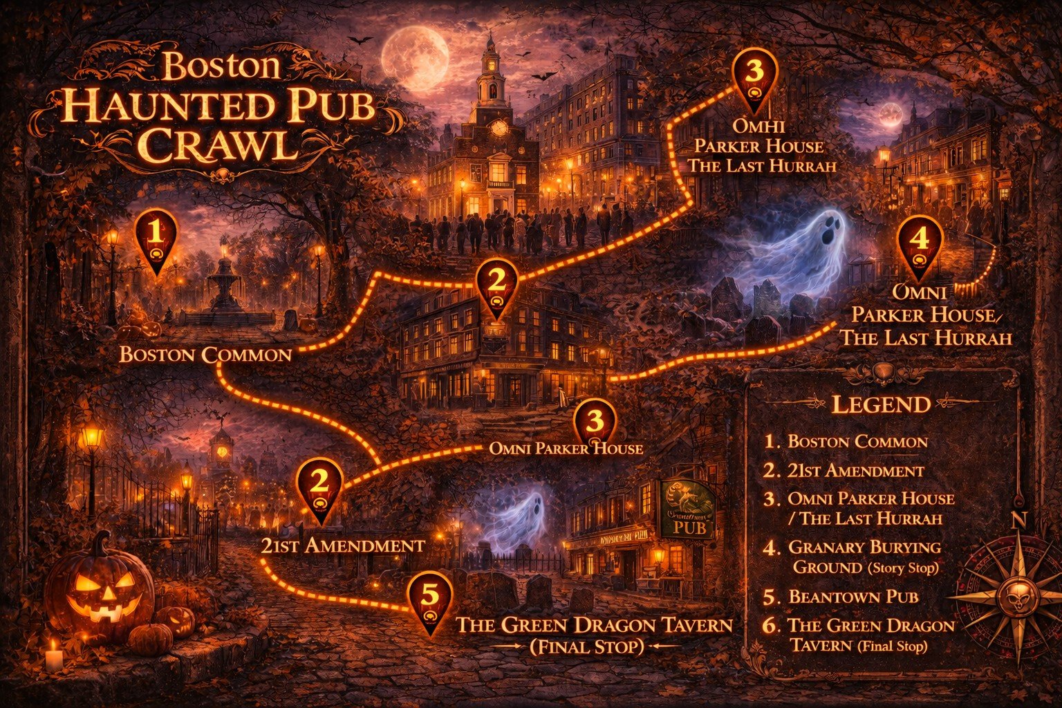 Haunted Houses & Places Boston