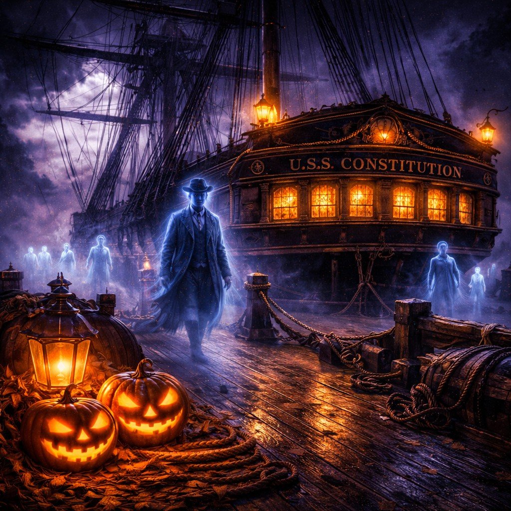 Haunted Boston - USS Constitution